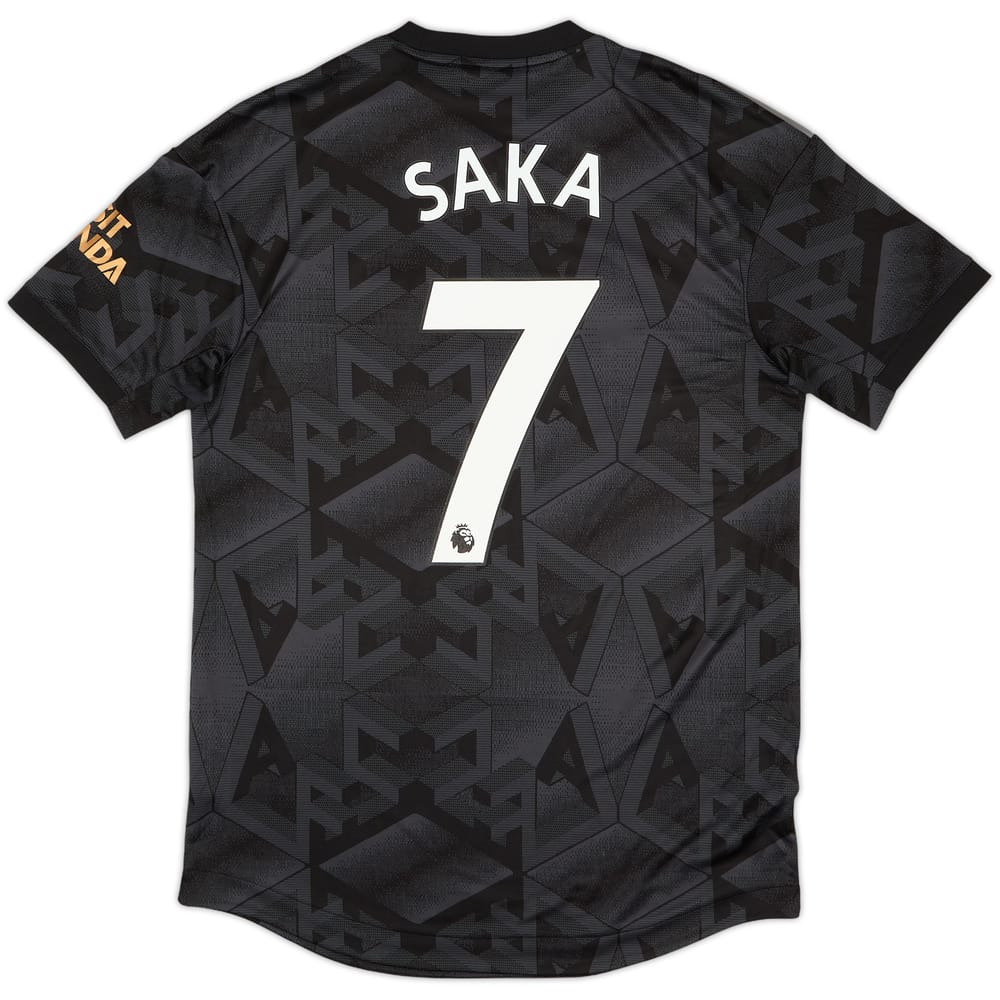 2022-23 Arsenal Authentic Away Shirt Saka #7 (M)
