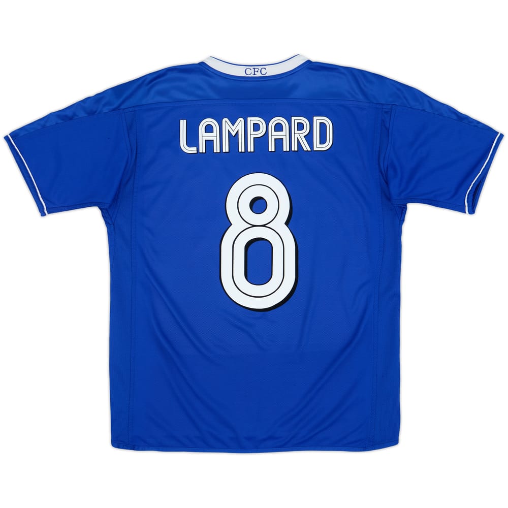 2003-05 Chelsea Home Shirt Lampard #8 - 6/10 - (M)