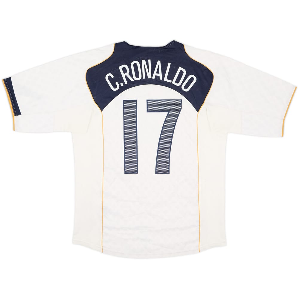 2004-06 Portugal Away Shirt C.Ronaldo #17 - 5/10 - (L)