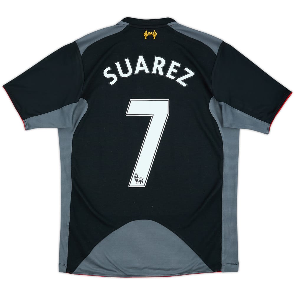 2012-13 Liverpool Away Shirt Suarez #7 - 8/10 - (XL.Boys)