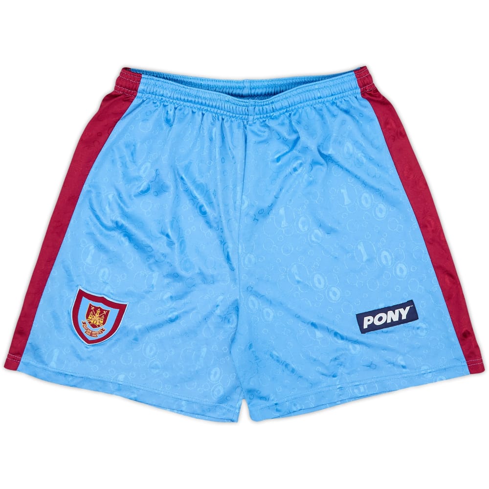 1995-96 West Ham Away Shorts - 9/10 - (S)