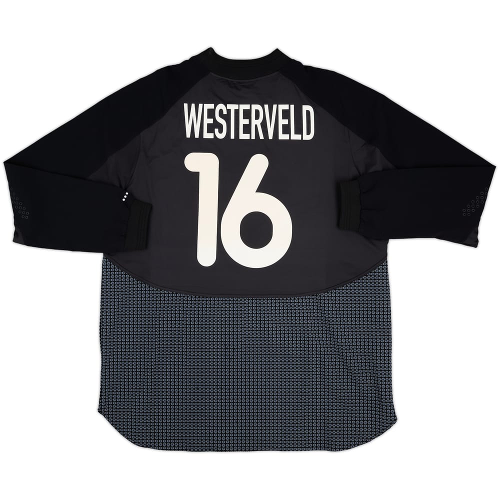 2002 Netherlands Match Issue GK Shirt Westerveld #16