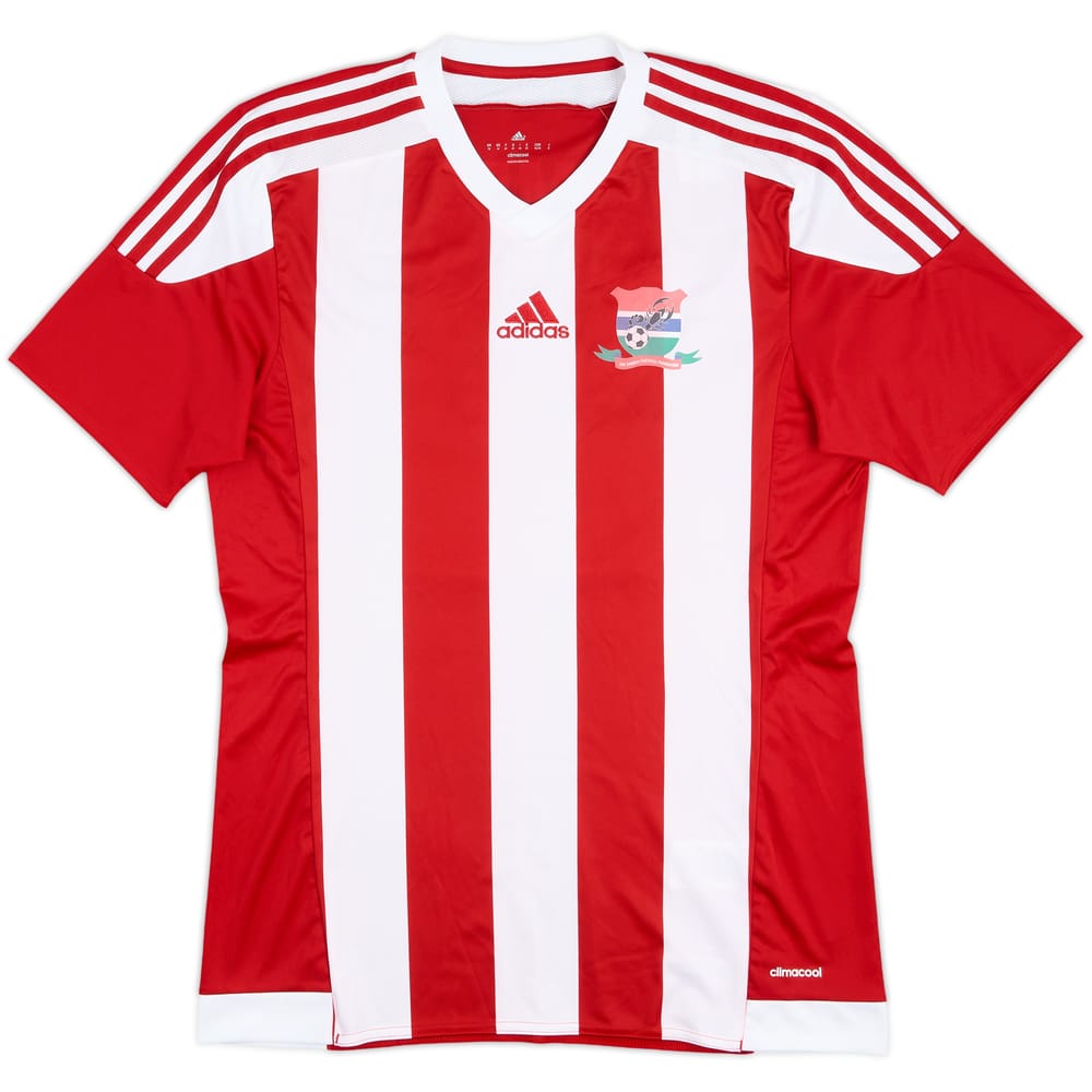 2014-15 Gambia Match Issue Home Shirt #12 (Mansally)