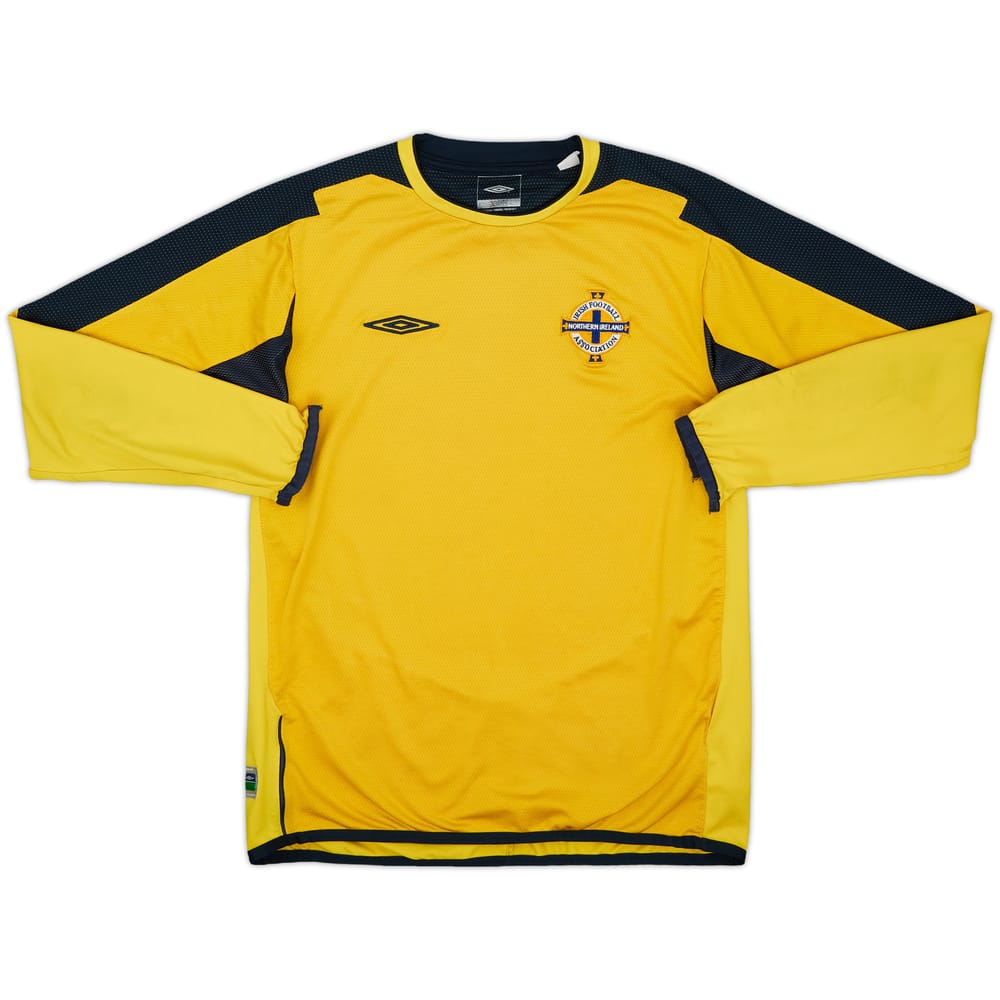 2004-06 Northern Ireland GK Shirt - 4/10 - (L.Boys)