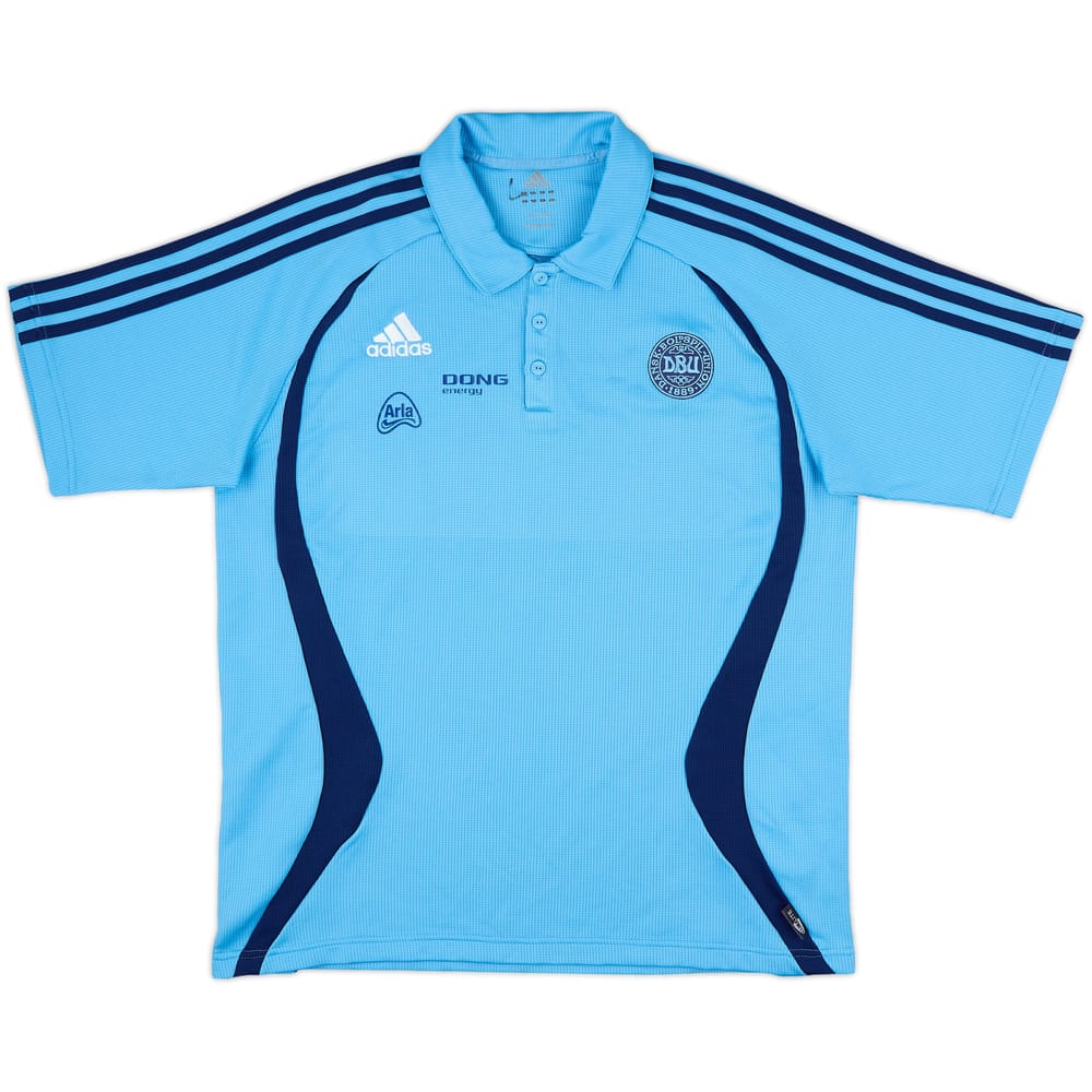 2005-06 Denmark adidas Polo Shirt - 7/10 - (L/XL)