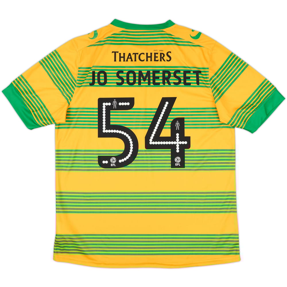 2016-17 Yeovil Town Away Shirt Jo Somerset #54 - 9/10 - (L)