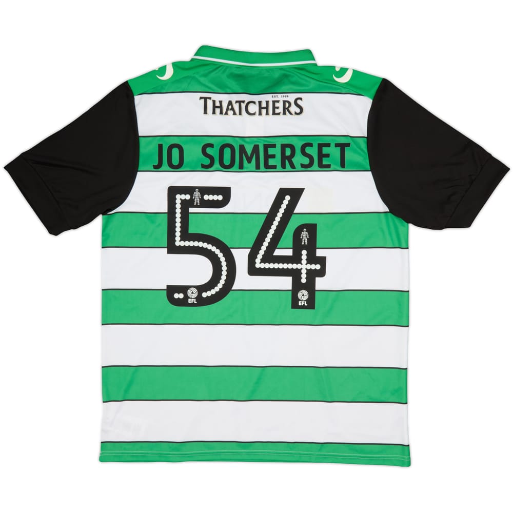 2016-17 Yeovil Town Home Shirt Jo Somerset #54 - 9/10 - (L)