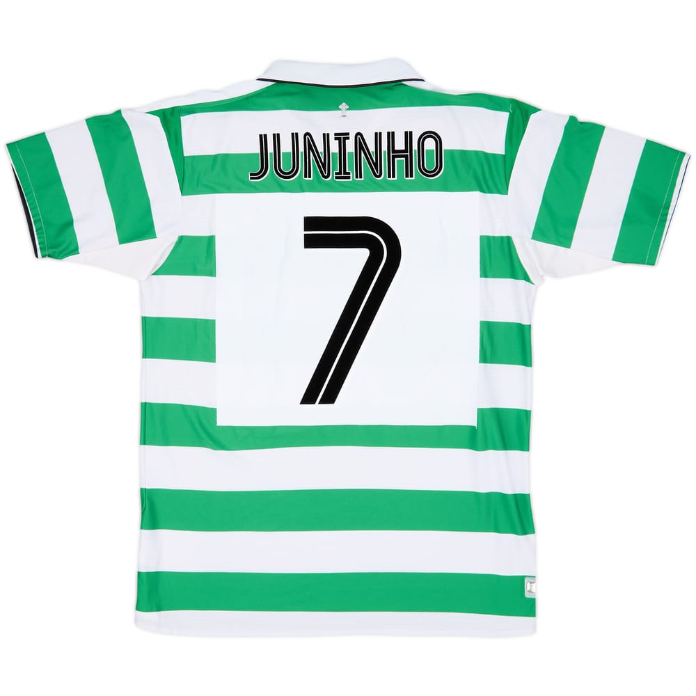 2004-05 Celtic Home Shirt Juninho #7 - 8/10 - (L)