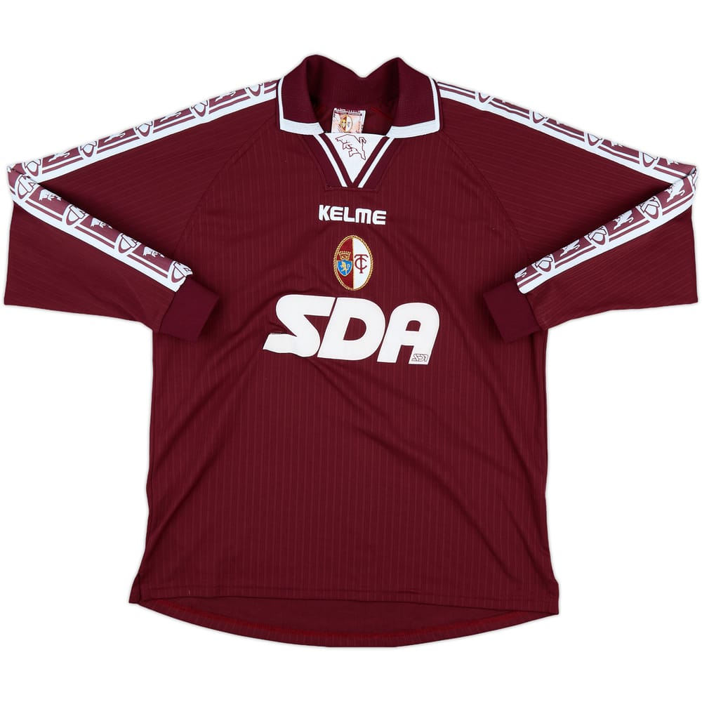 1999-00 Torino Match Issue Home L/S Shirt #15