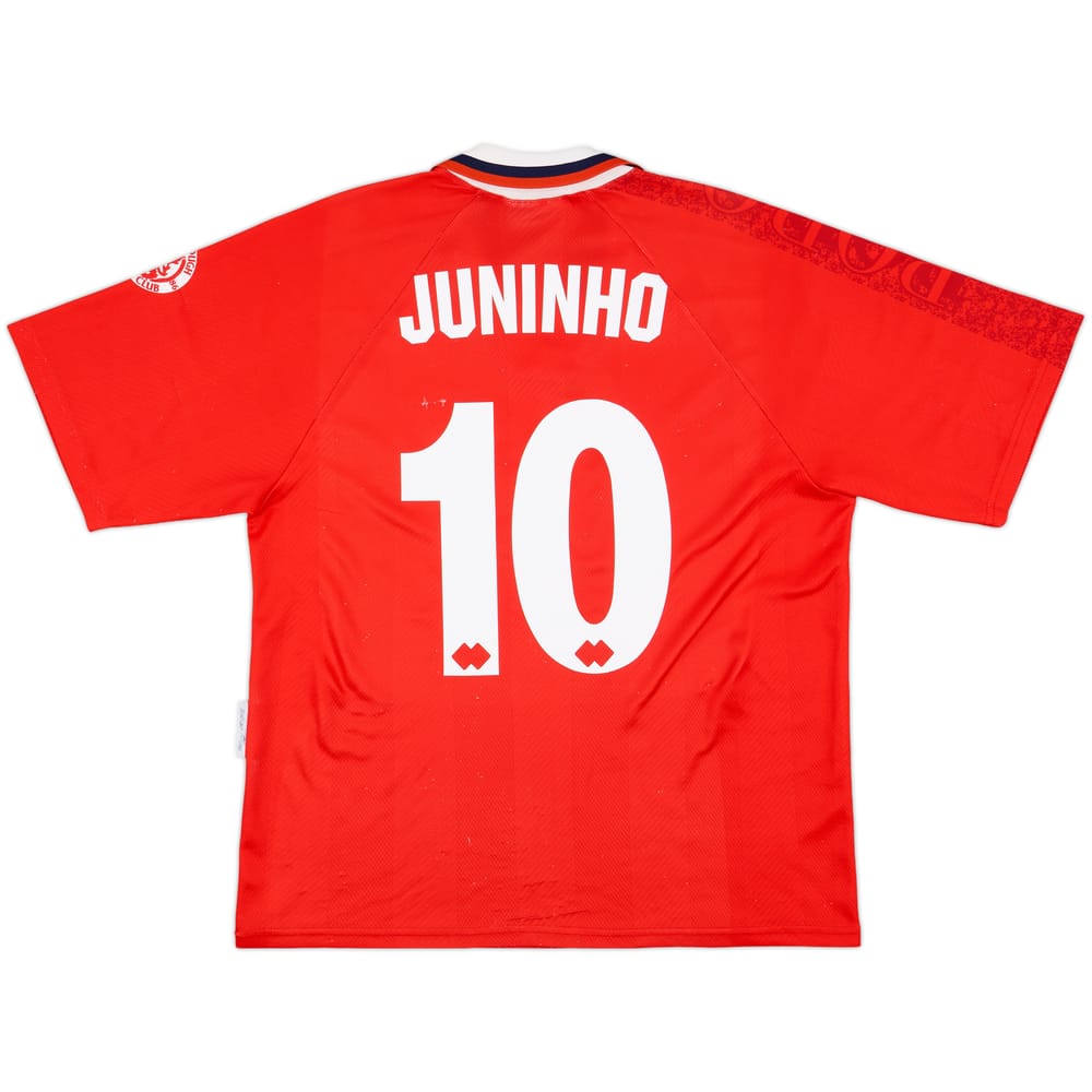 1996-97 Middlesbrough Home Shirt Juninho #10 - 7/10 - (M)