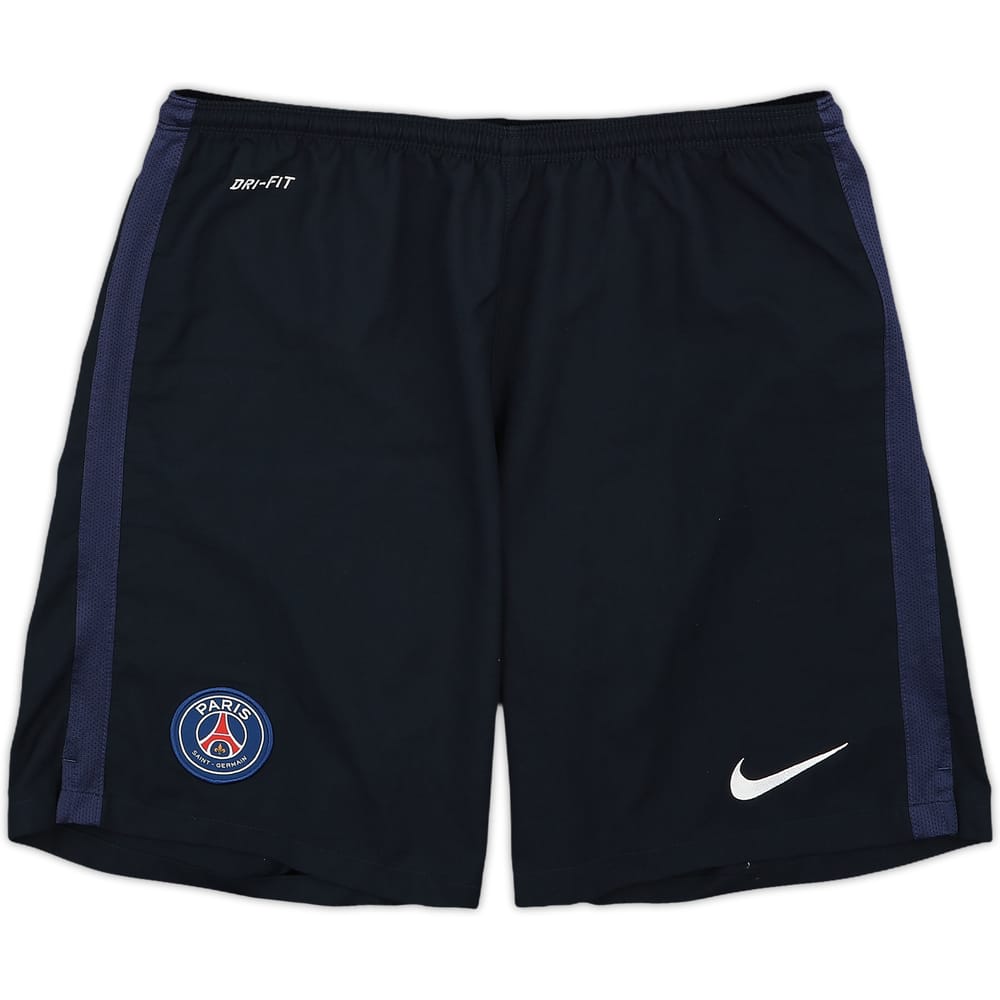 2015-16 Paris Saint-Germain Home Shorts - 8/10 - (M)