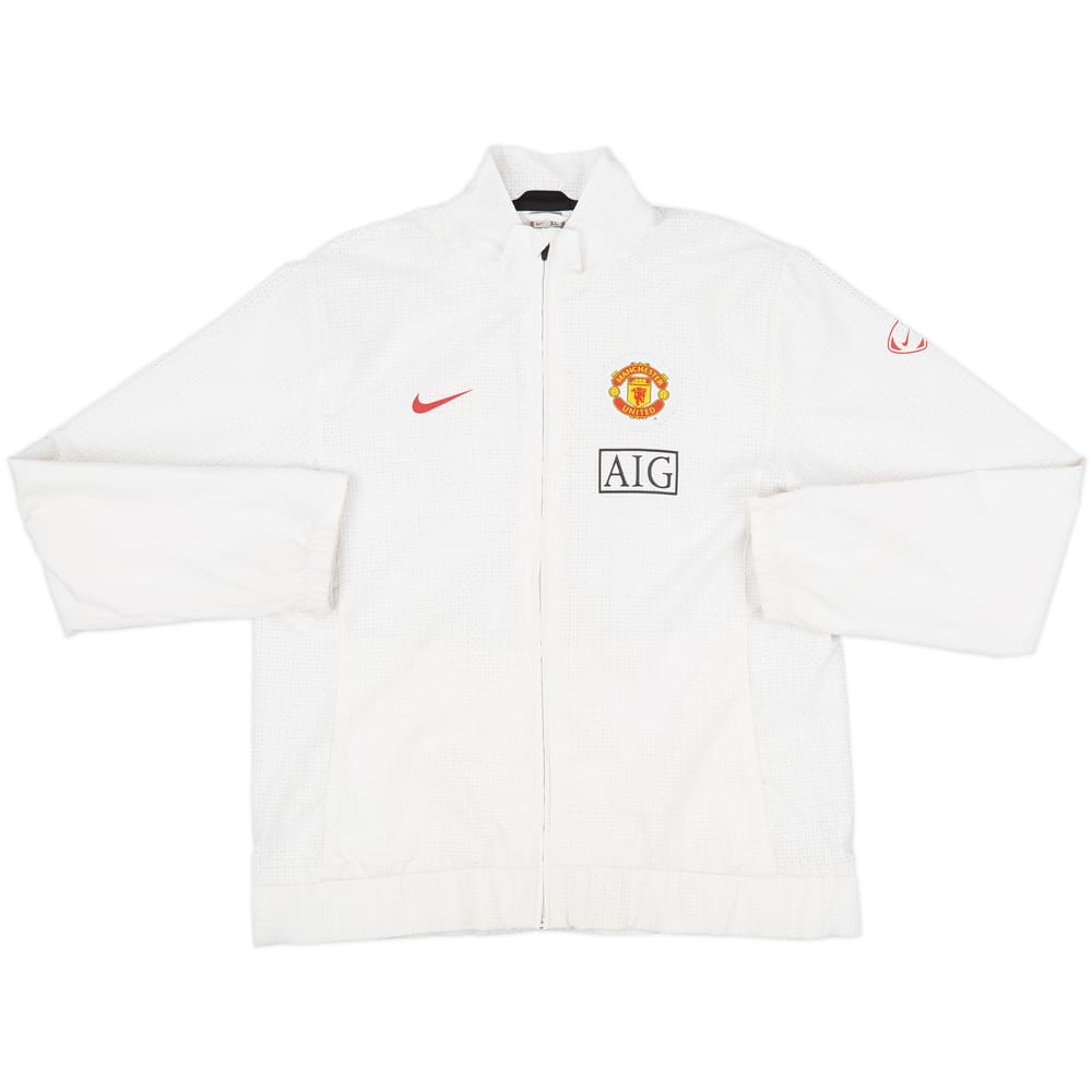 2009-10 Manchester United Nike Track Jacket - 8/10 - (XL)