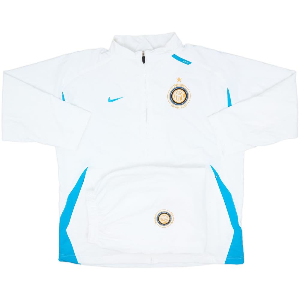 2007-08 Inter Milan Nike Tracksuit - 9/10 - (XXL)