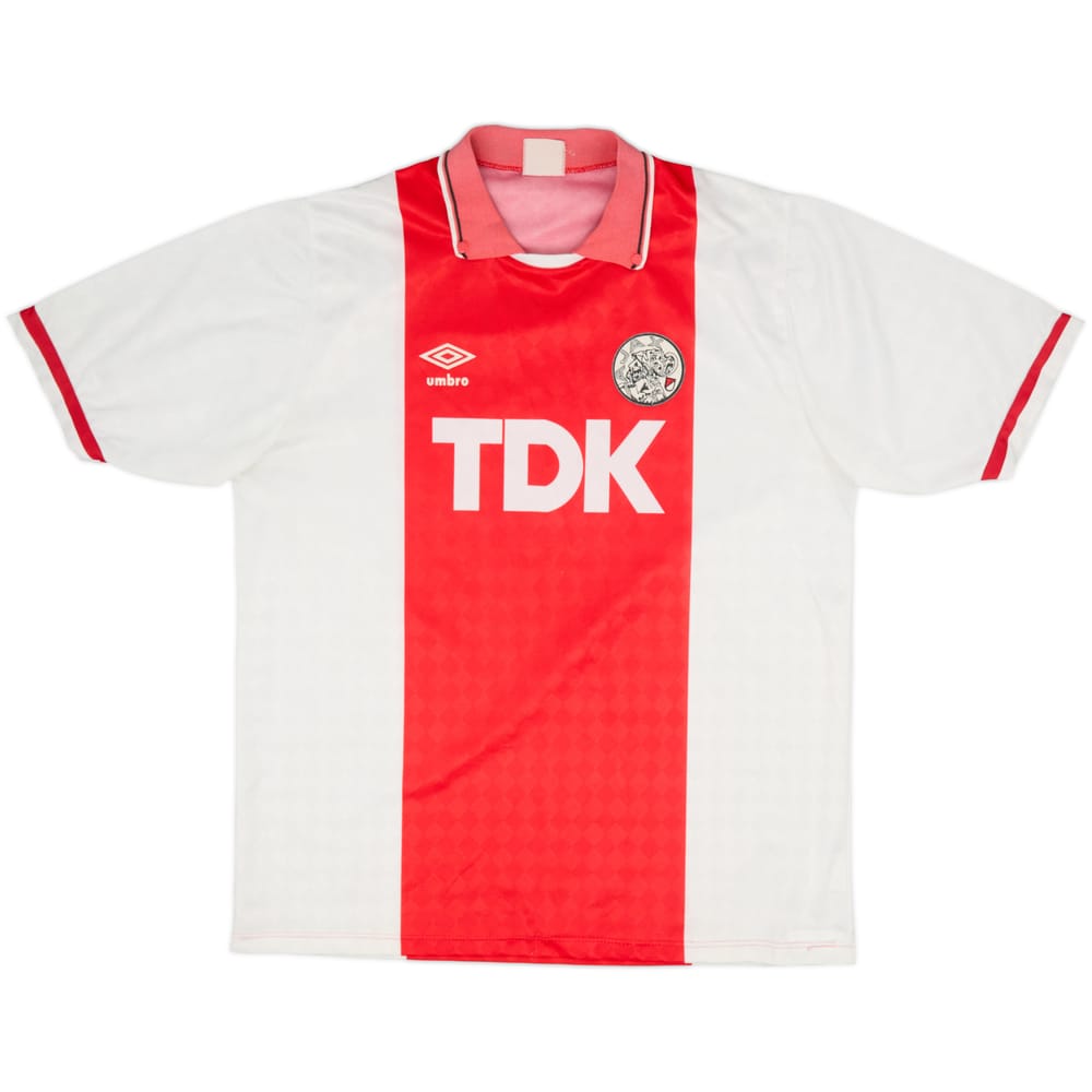 1989-91 Ajax Home Shirt - 8/10 - (XL)