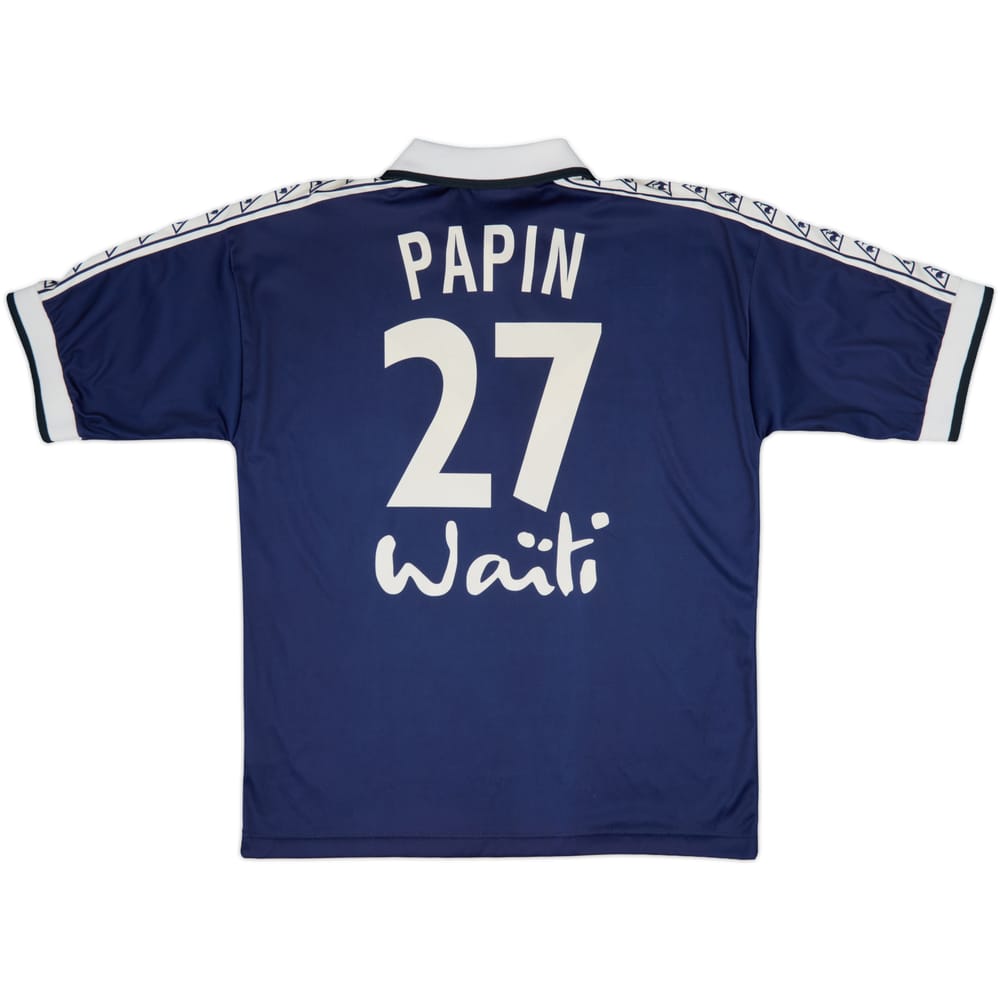 1996-97 Bordeaux Home Shirt Papin #27 - 8/10 - (XL)