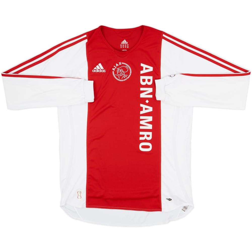 2006-07 Ajax Home L/S Shirt - 7/10 - (M)