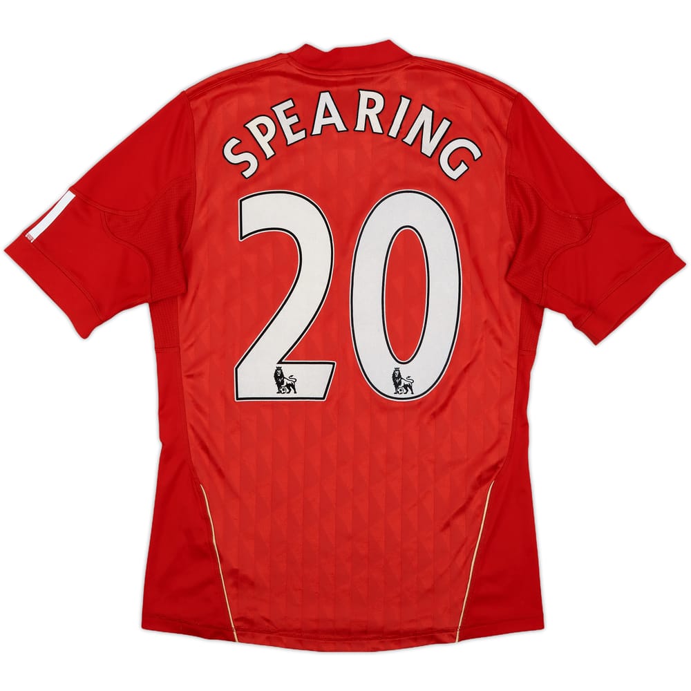 2010-12 Liverpool Home Shirt Spearing #20 - 5/10 - (XL.Boys)