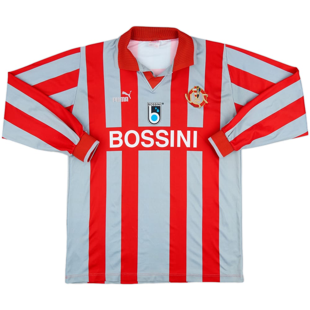 1997-98 Cremonese Match Issue Home L/S Shirt #10