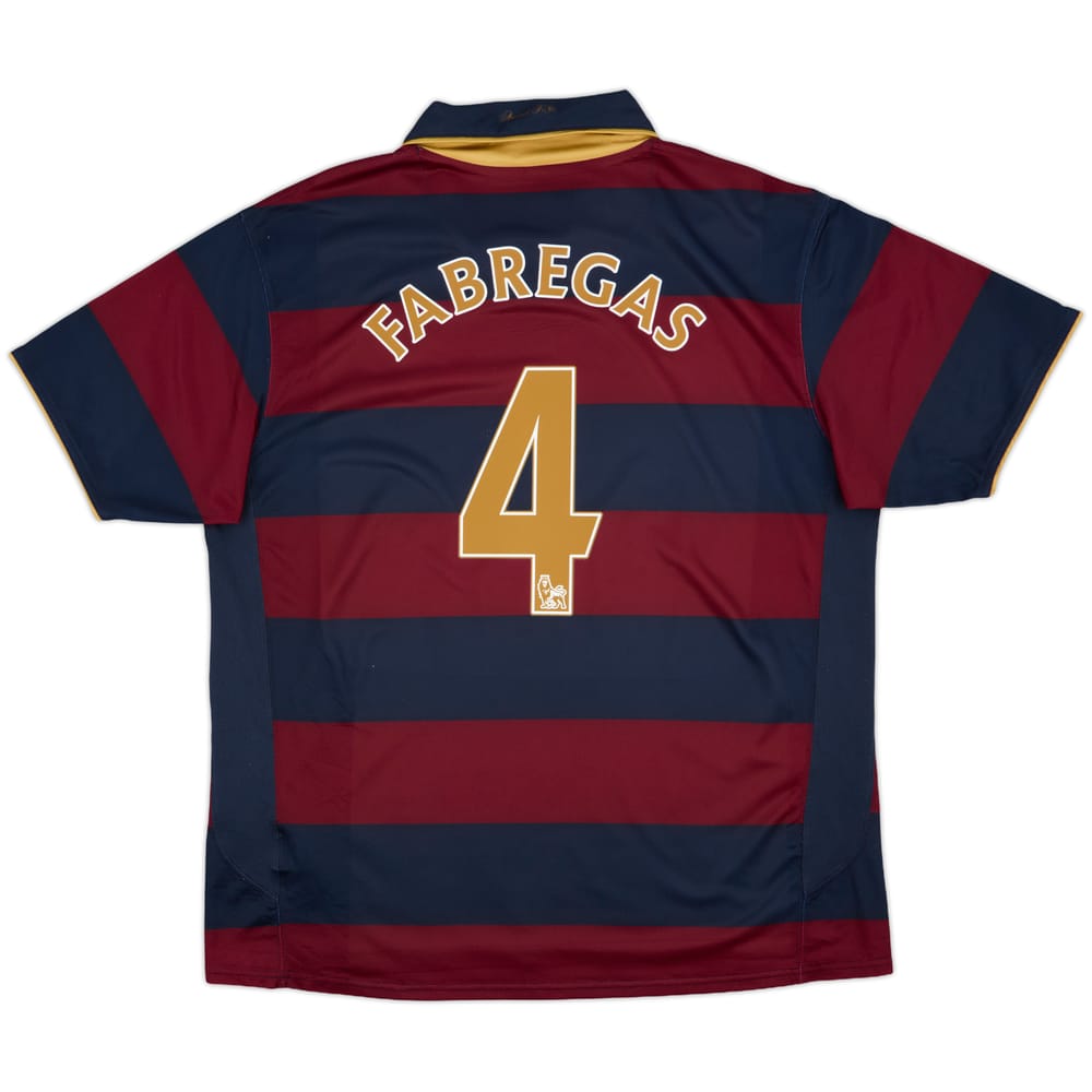 2007-08 Arsenal Third Shirt Fabregas #4 - 8/10 - (XL)