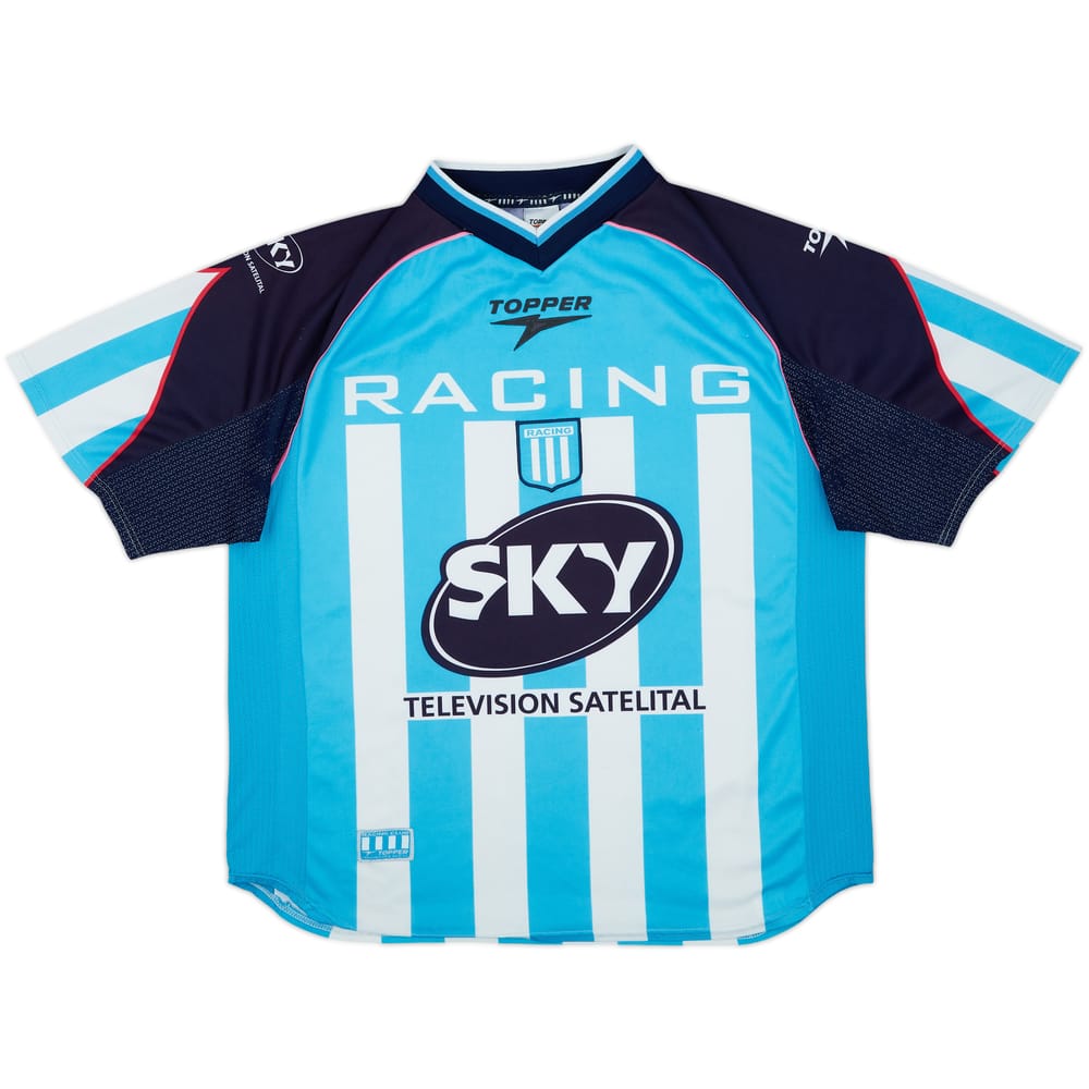 2001-02 Racing Club Home Shirt - 9/10 - (XL)