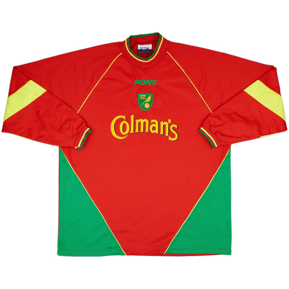1998-99 Norwich GK Shirt - 9/10 - (XL)