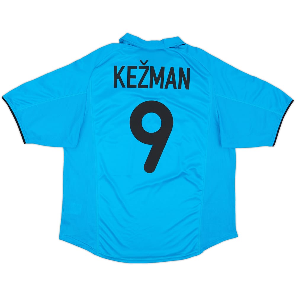 2001-02 PSV Away Shirt Kezman #9 - 8/10 - (L)