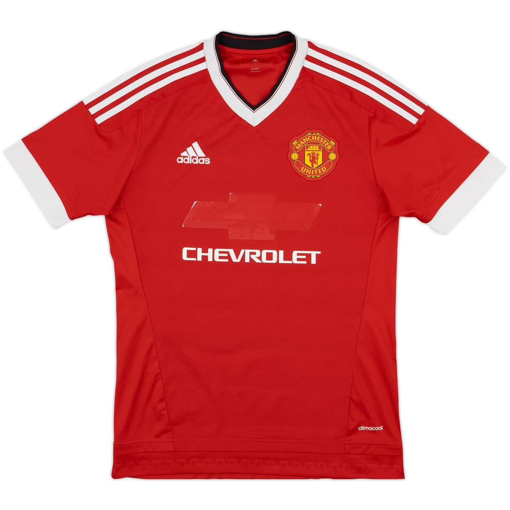2015-16 Manchester United Home Shirt - 4/10 - (S)