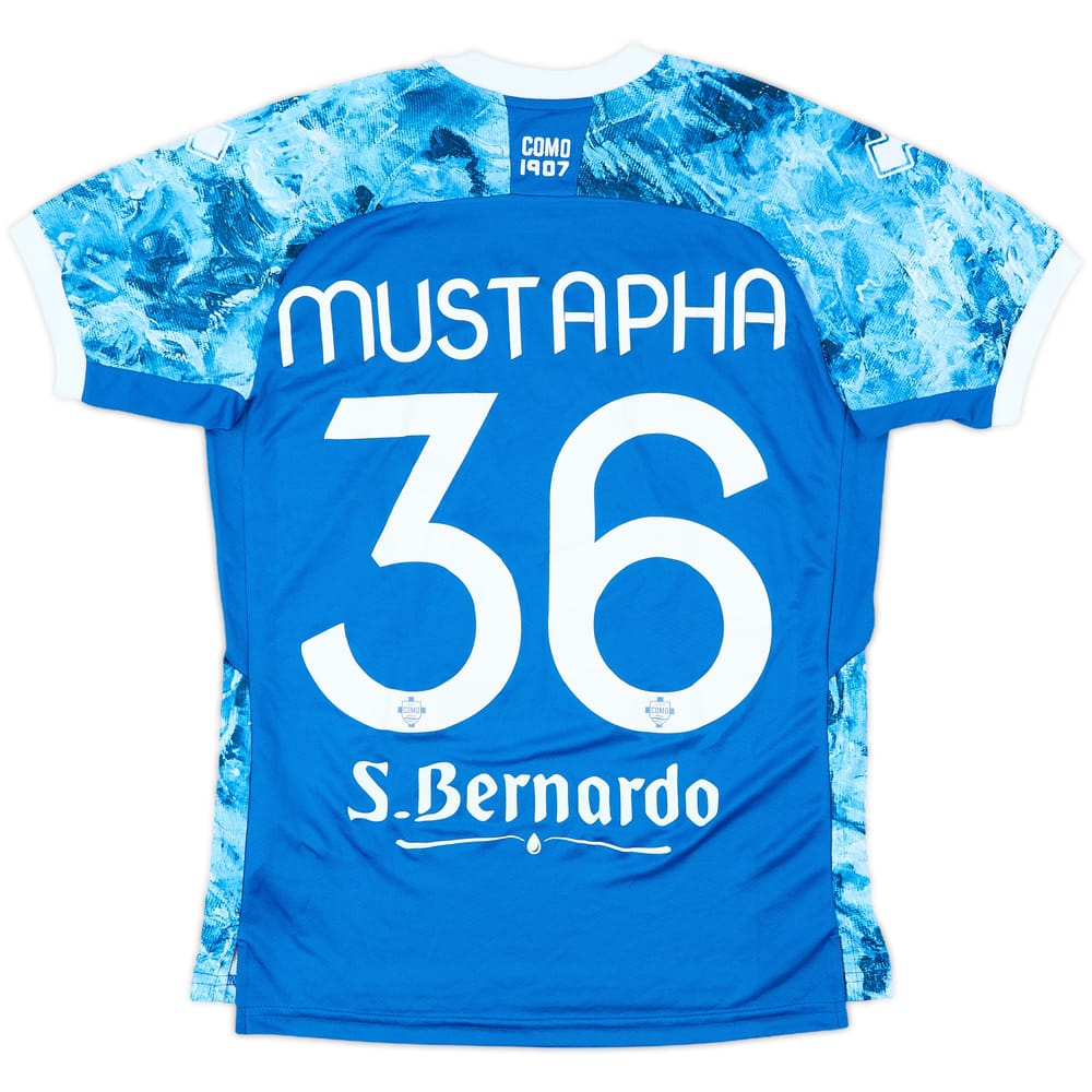 2022-24 Como Home Shirt Mustapha #36 - 8/10 - (S)