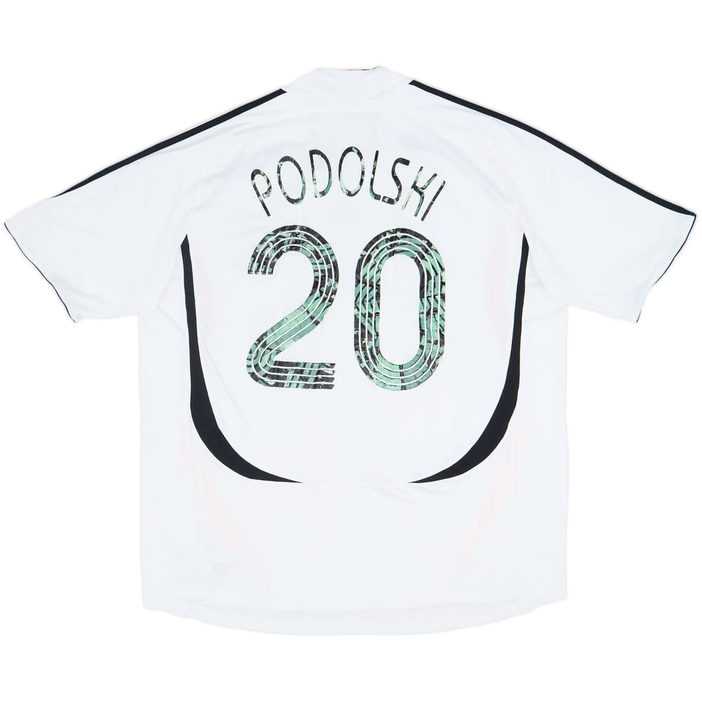 2005-07 Germany Home Shirt Podolski #20 - 4/10 - (XXL)