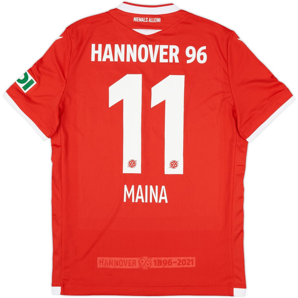 2020-21 Hannover 96 Home Shirt Maina #11 - 7/10 - (M)