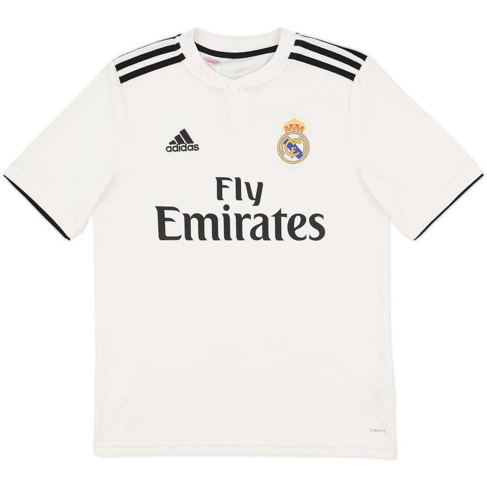 2018-19 Real Madrid Home Shirt - 7/10 - (XL.Boys)