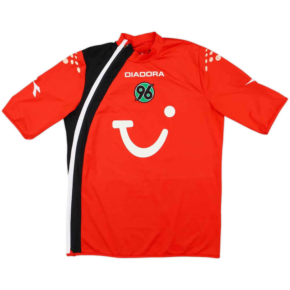 2005-06 Hannover 96 Signed Home Shirt - 6/10 - (XL)