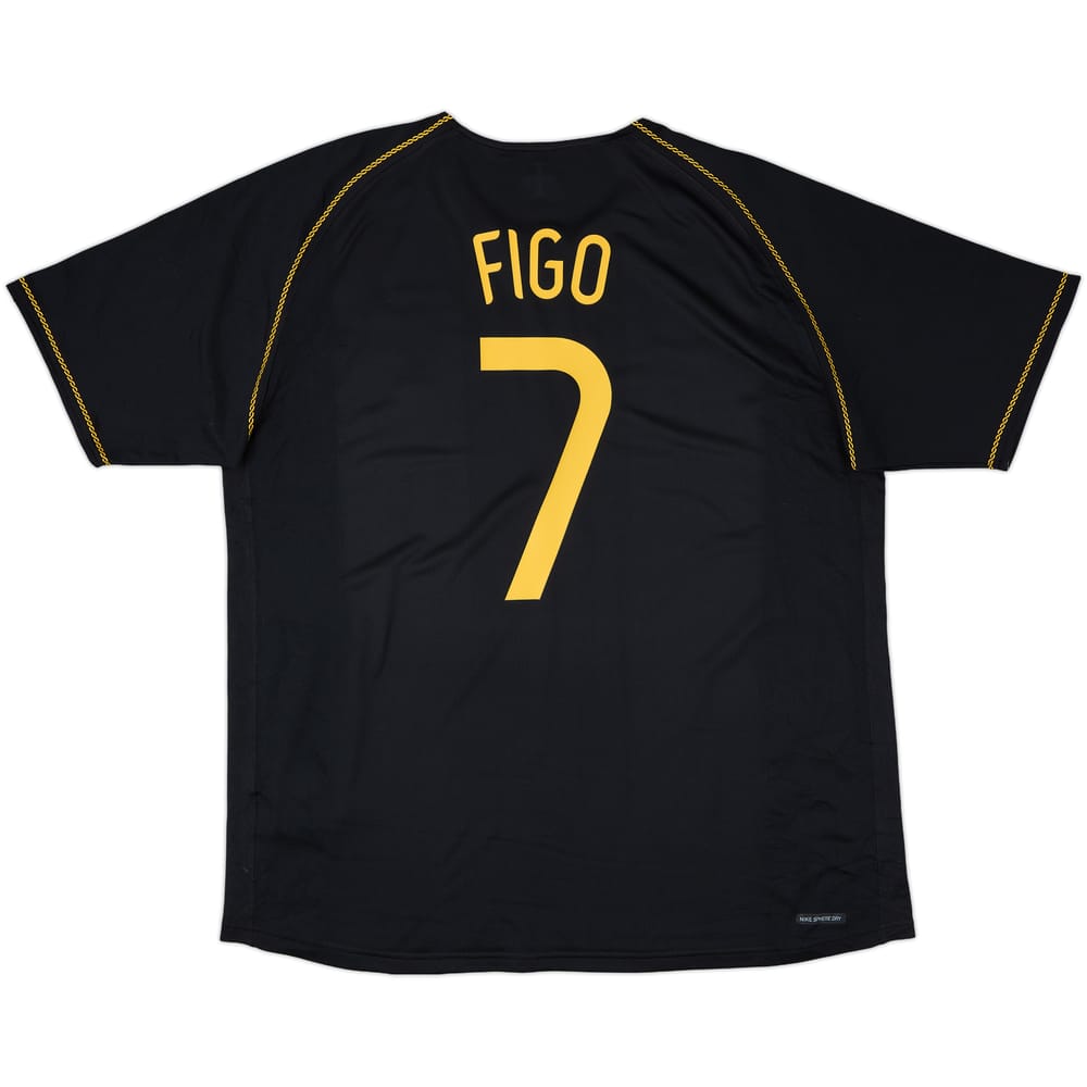 2006-07 Portugal Away Shirt Figo #7 - 8/10 - (L)