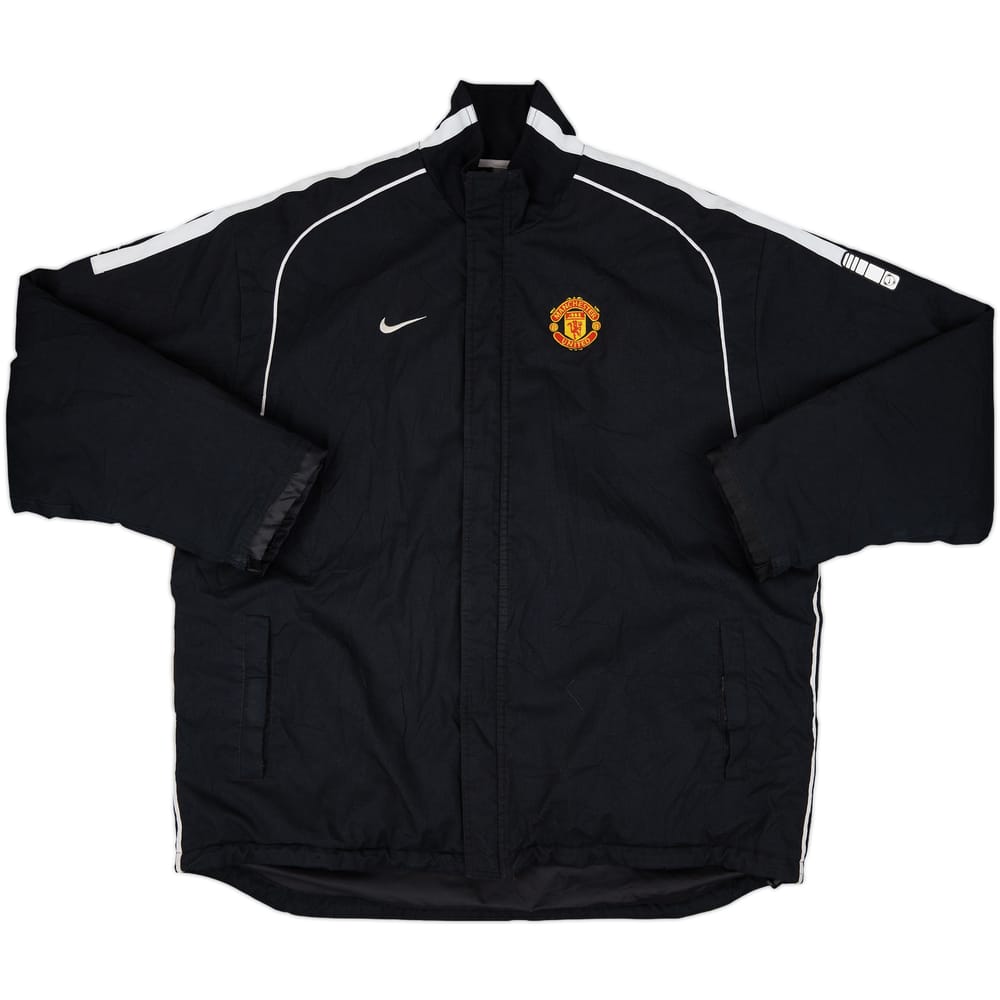 2006-07 Manchester United Nike Padded Bench Coat - 8/10 - (XL)