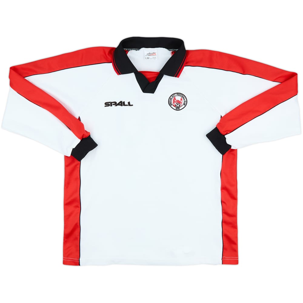2000-01 Brechin City Match Issue Away L/S Shirt #10