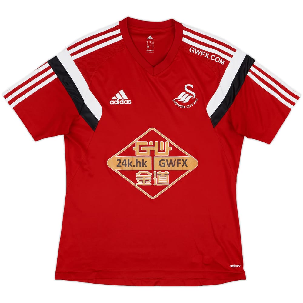 2014-15 Swansea adizero Training Shirt - 6/10 - (M)