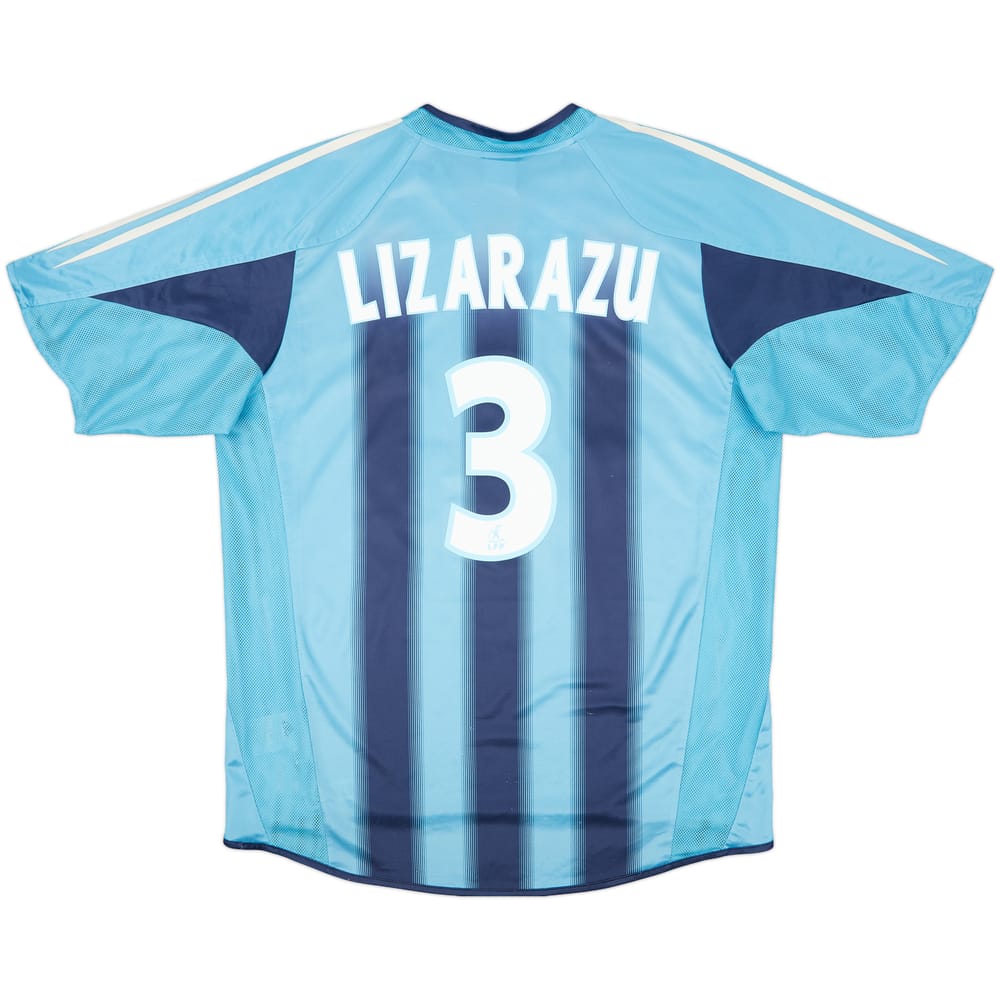 2004-05 Olympique Marseille Away Shirt Lizarazu #3 - 7/10 - (L)