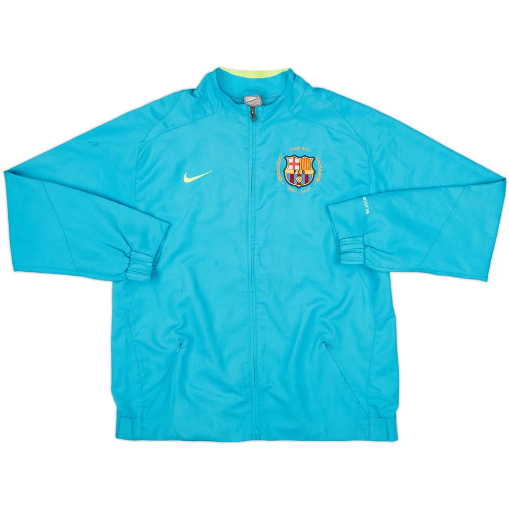 2007-08 Barcelona Nike Track Jacket - 8/10 - (L)
