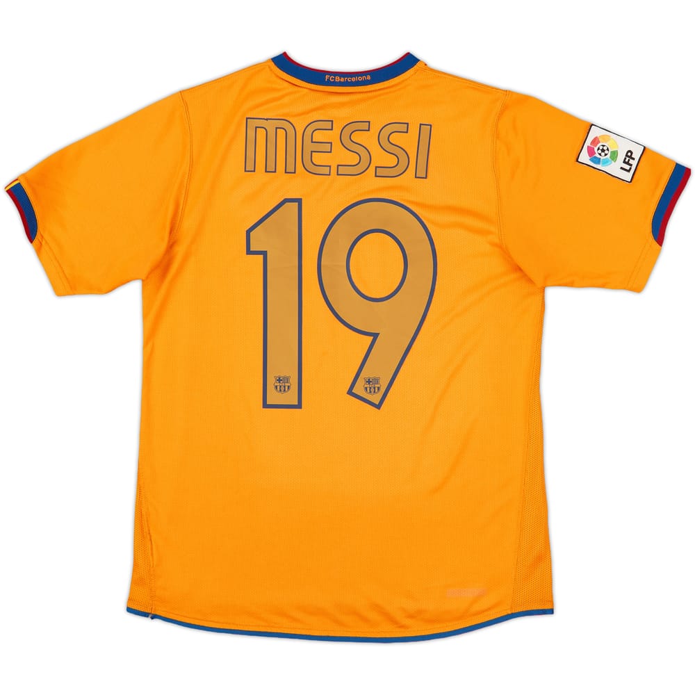 2007-08 Barcelona Third Shirt Messi #19 - 8/10 - (S)