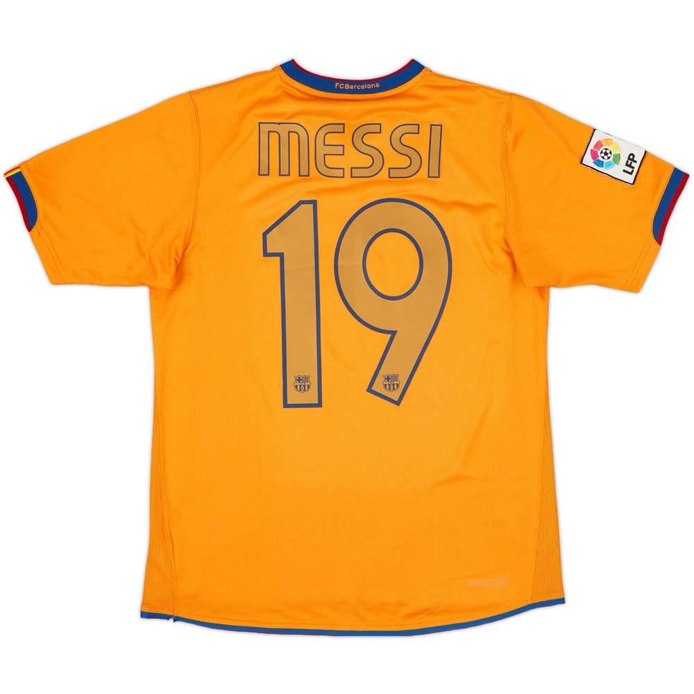 2007-08 Barcelona Third Shirt Messi #19 - 9/10 - (S)