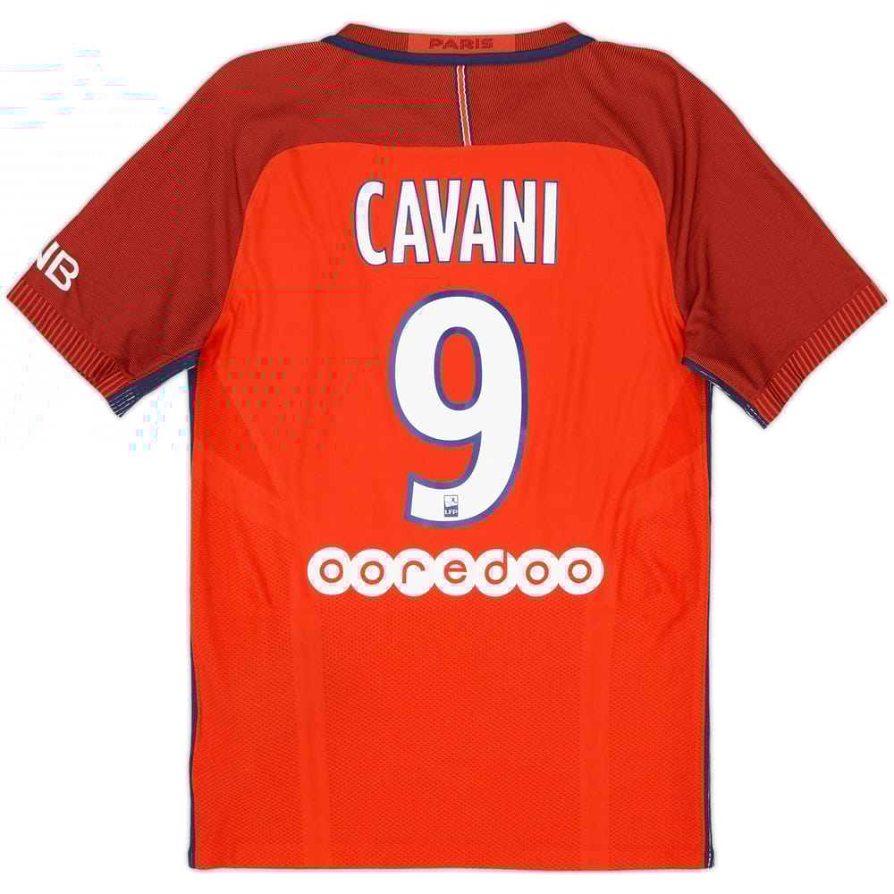 2016-17 Paris Saint-Germain Authentic Away Shirt Cavani #9 (S)