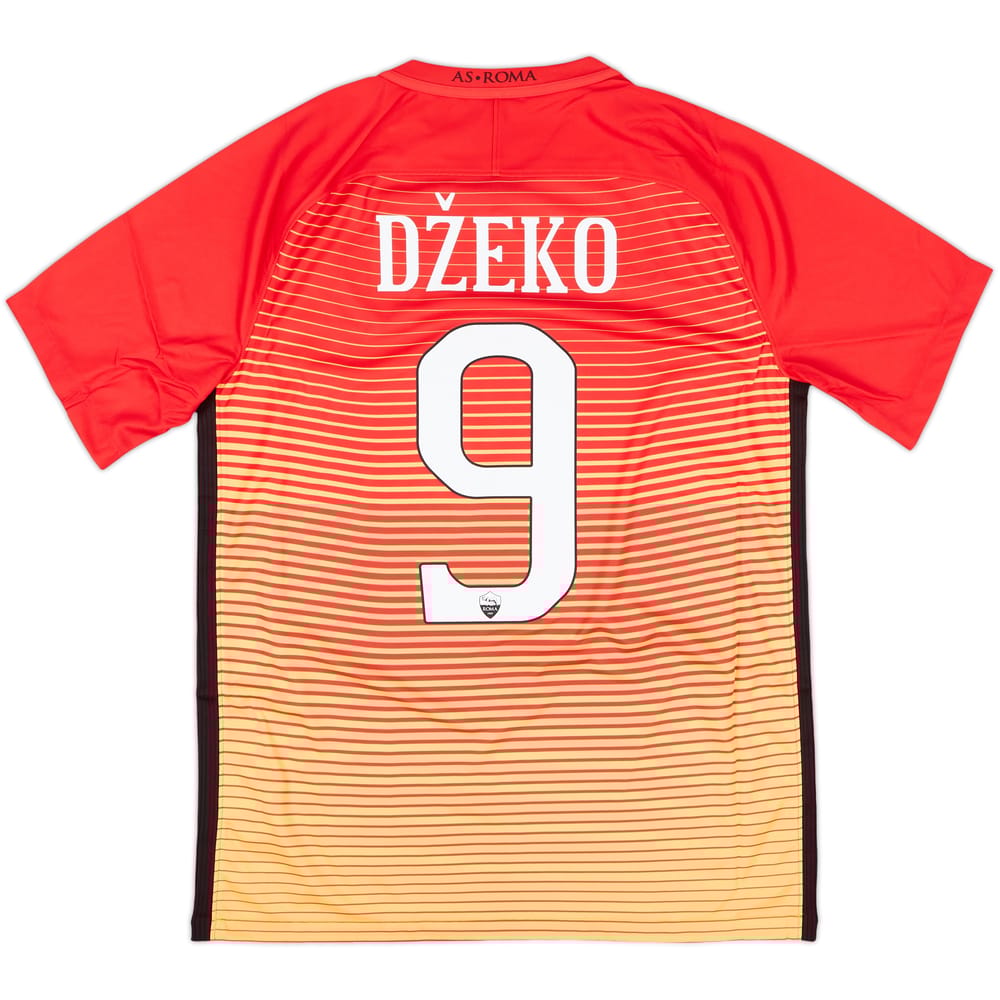 2016-17 Roma Third Shirt Dzeko #9 (M)
