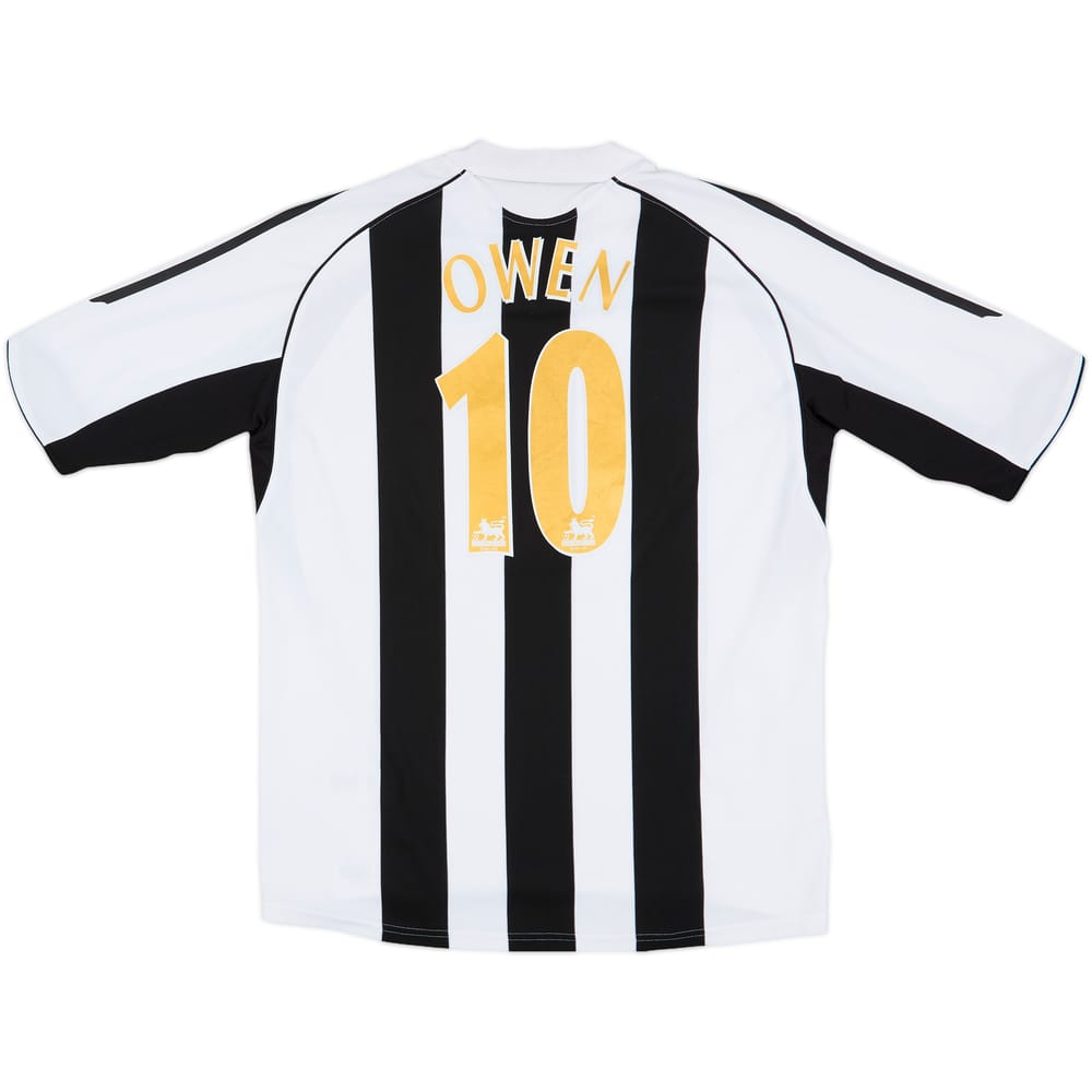2005-07 Newcastle Home Shirt Owen #10 - 8/10 - (L)
