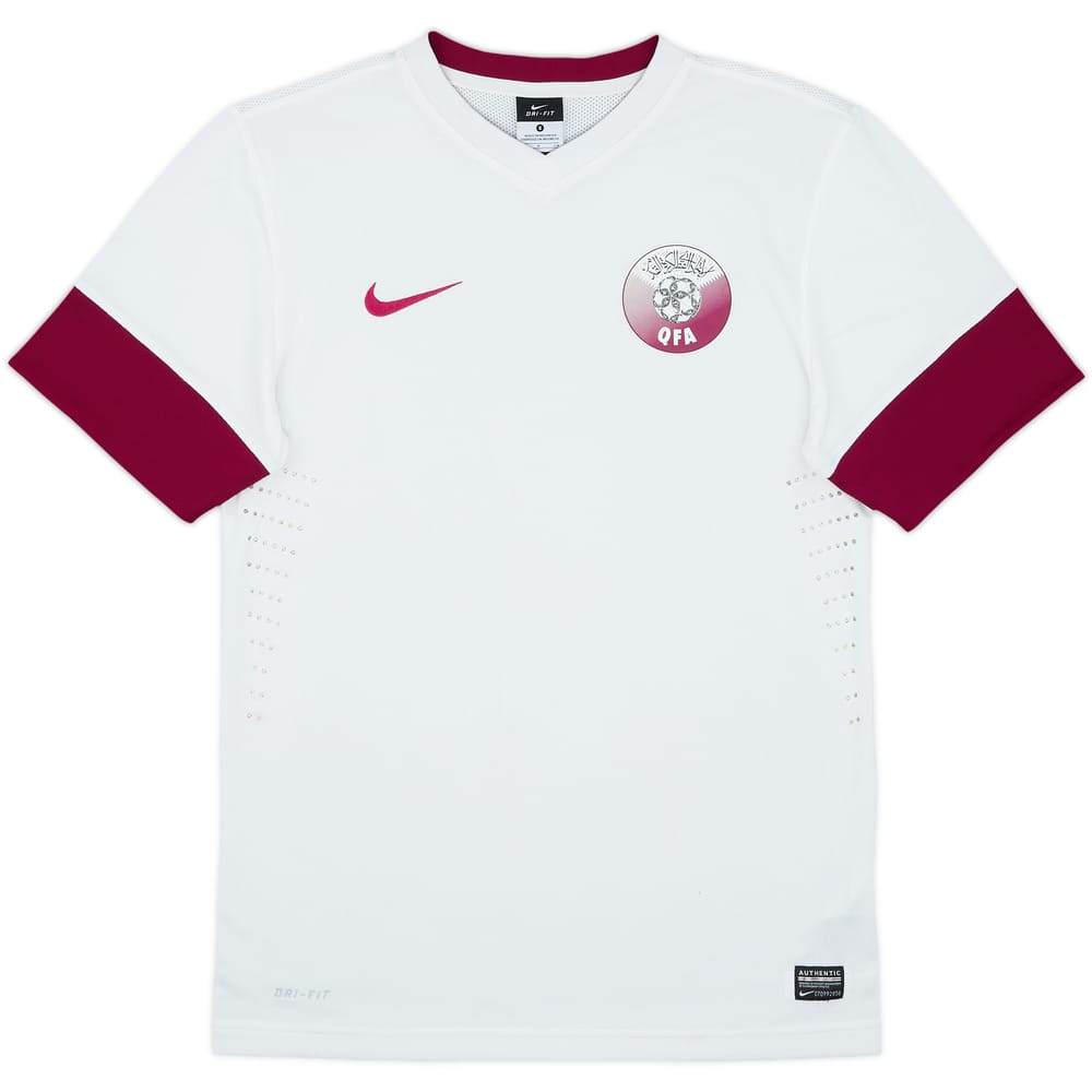 2012-14 Qatar Player Issue Away Shirt - 6/10 - (S)