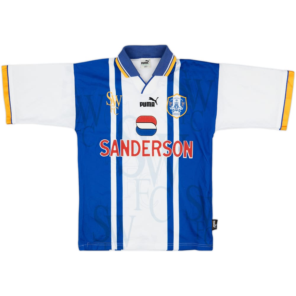 1995-97 Sheffield Wednesday Home Shirt - 8/10 - (S)
