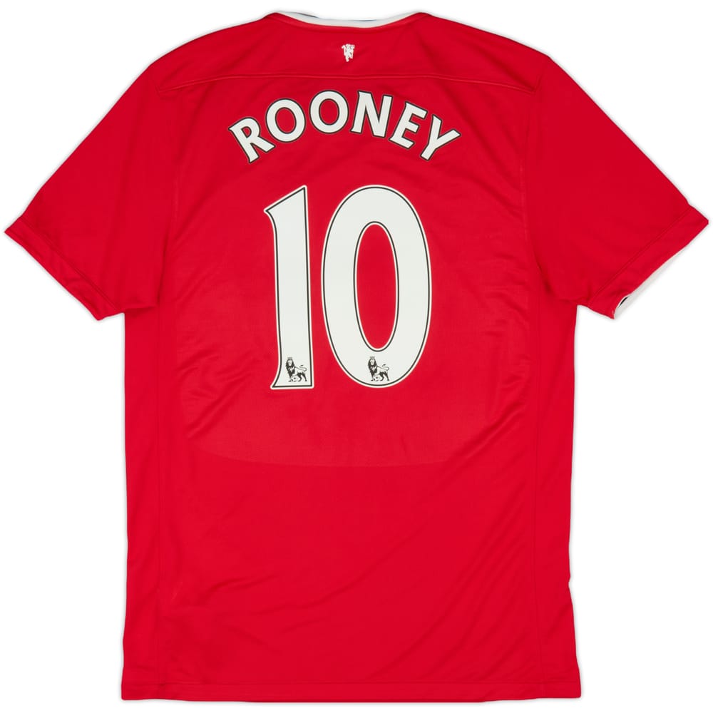 2011-12 Manchester United Home Shirt Rooney #10 - 6/10 - (L)