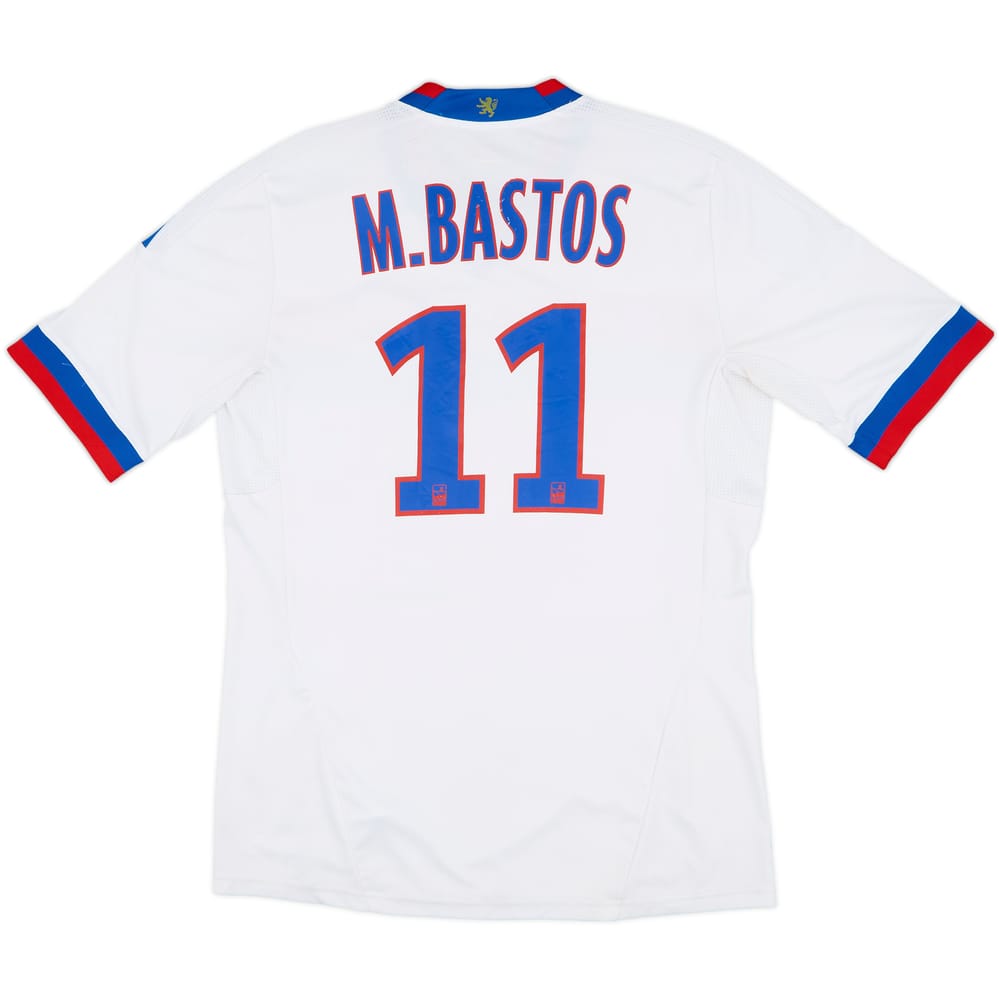 2011-12 Lyon Home Shirt M.Bastos #11 - 4/10 - (M)
