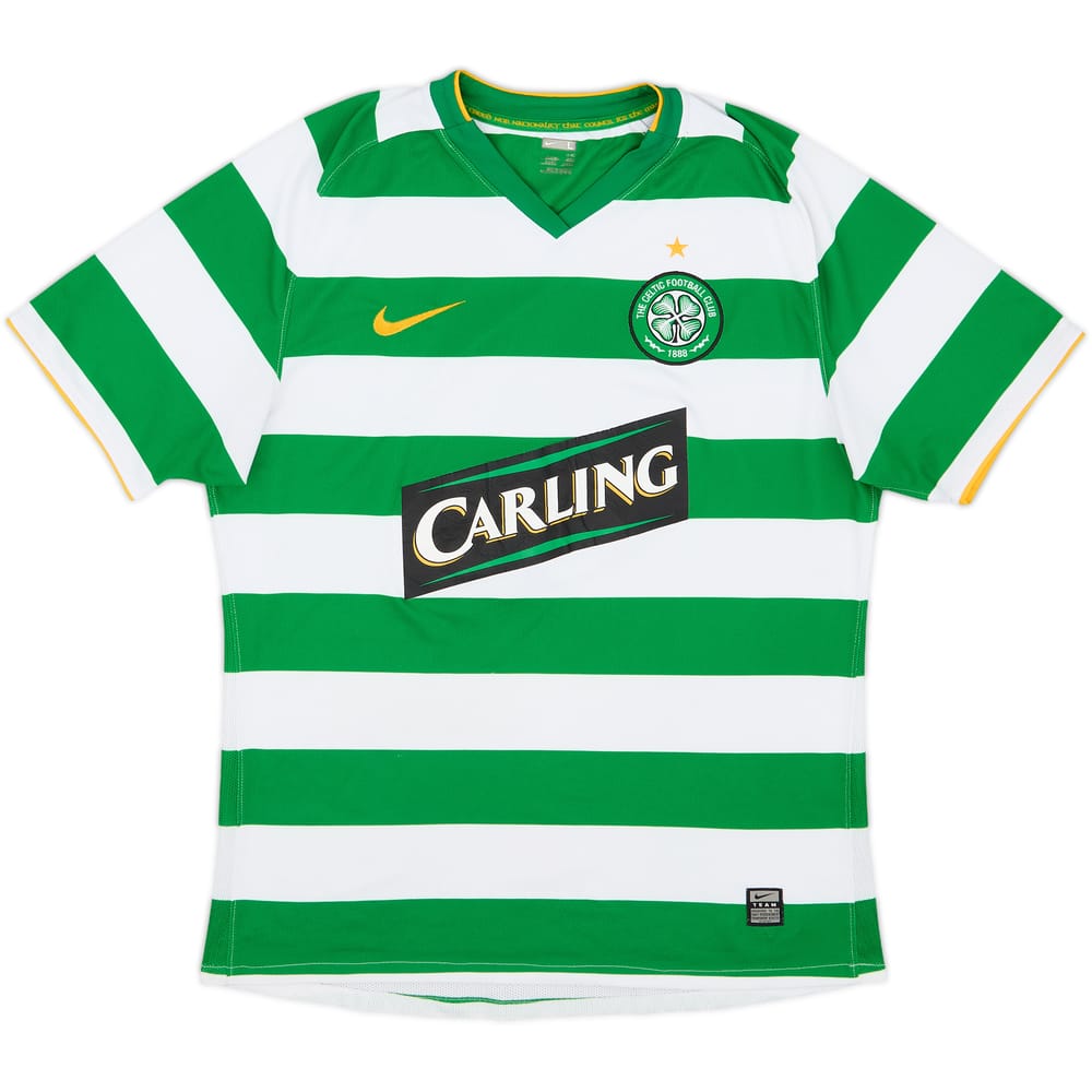 2008-10 Celtic Home Shirt - 5/10 - (L)