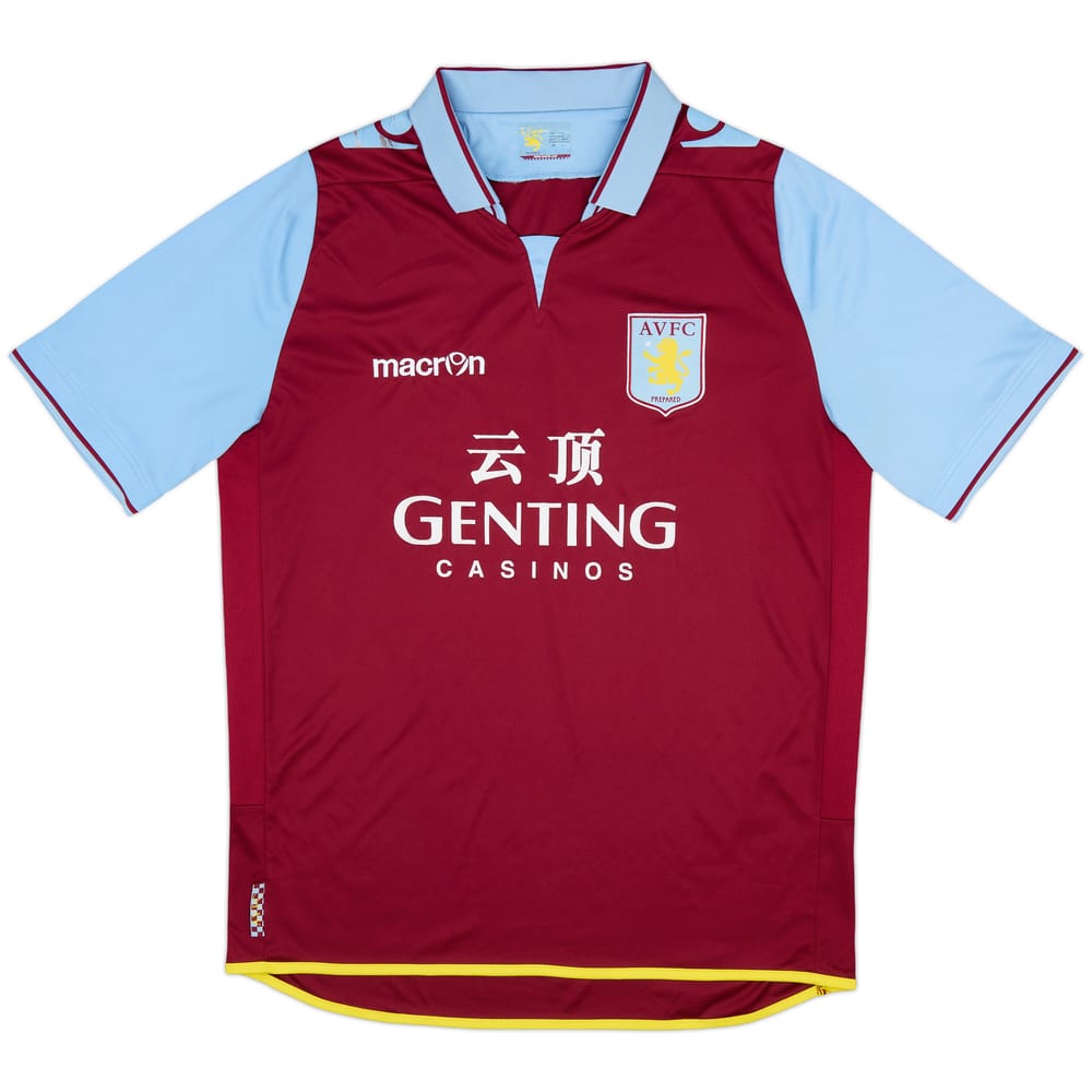 2012-13 Aston Villa Home Shirt - 6/10 - (L)