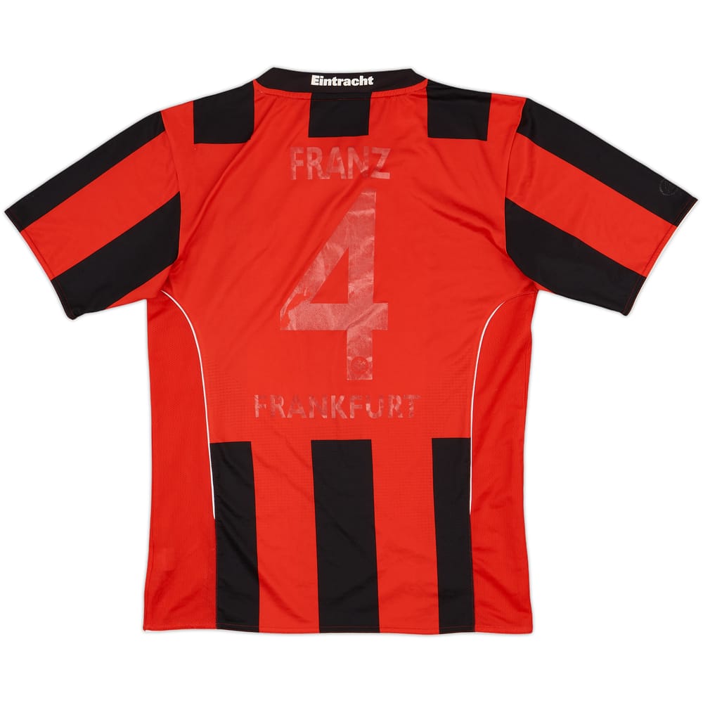 2010-12 Eintracht Frankfurt Home Shirt Franz #4 - 3/10 - (M)